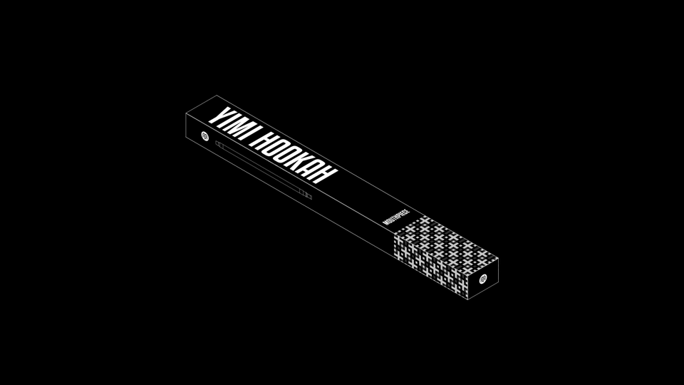 Design explanation GIF of YIMI HOOKAH