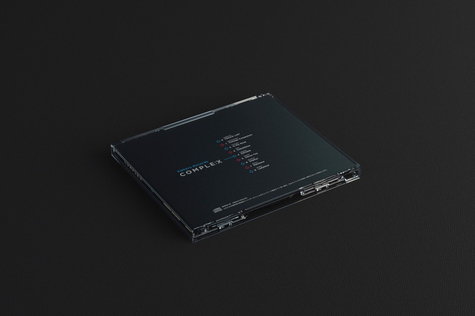 Back side design of COMPLE:X