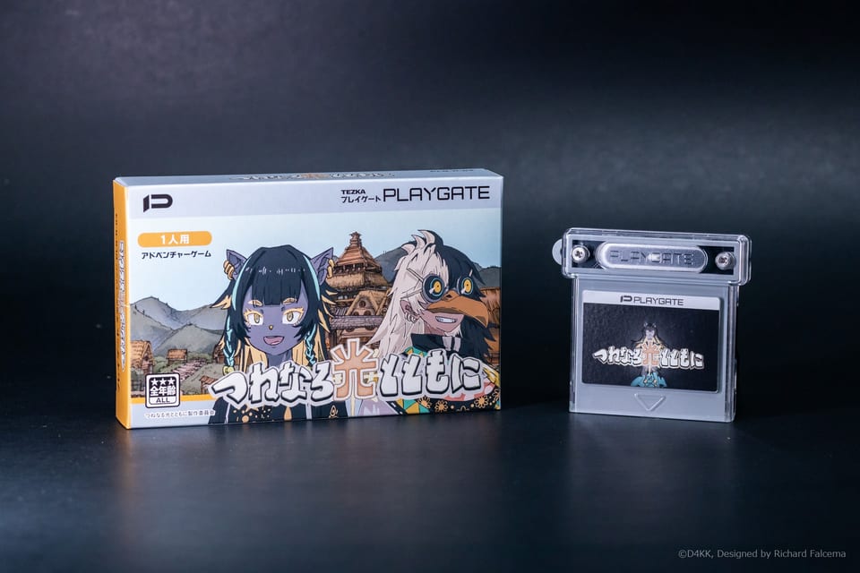人のゲームカセット