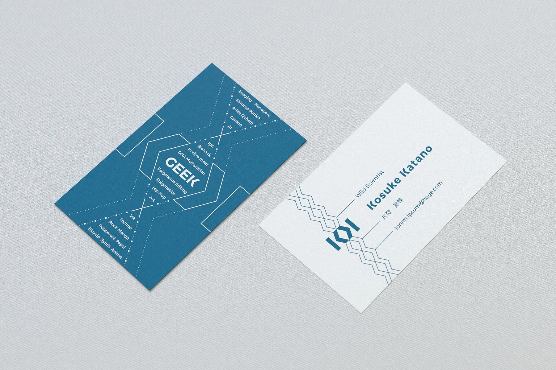 Business cards' picture