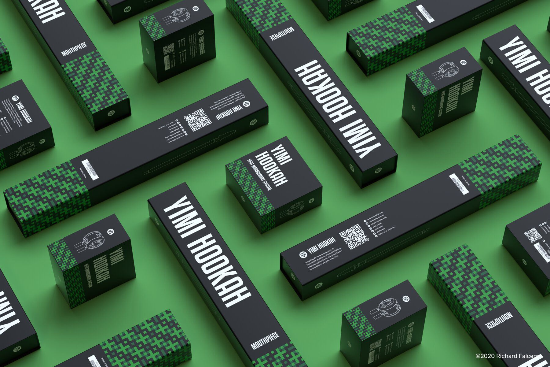 Packages of YIMI HOOKAH